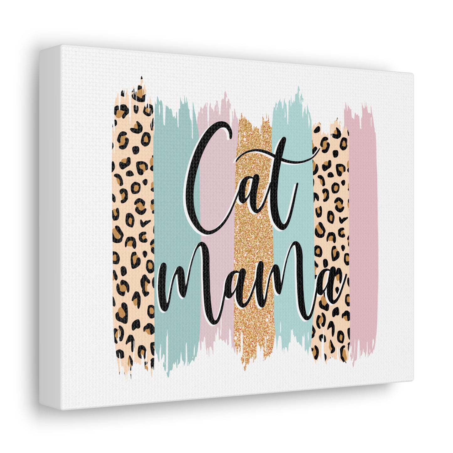 Cat Mom Canvas Gallery Wraps