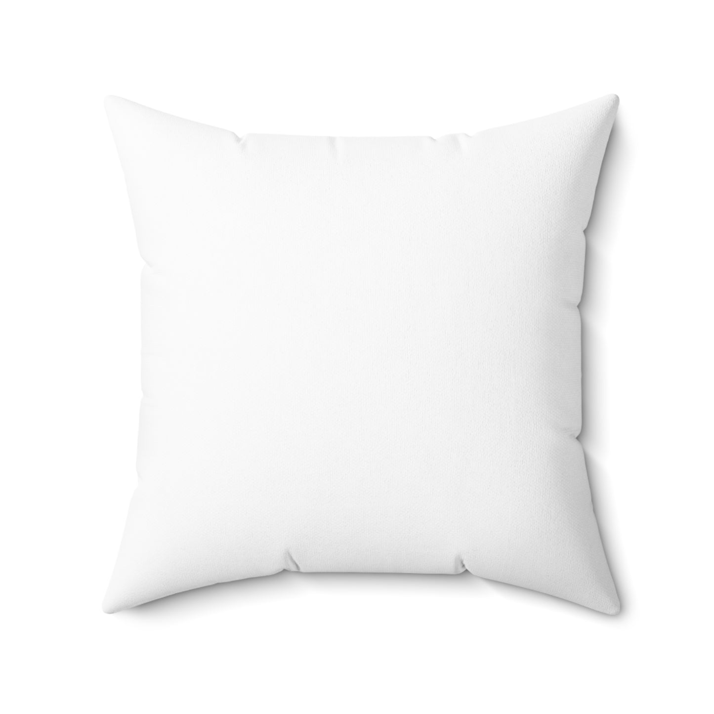 Stay Pawsitive Cat Spun Polyester Square Pillow