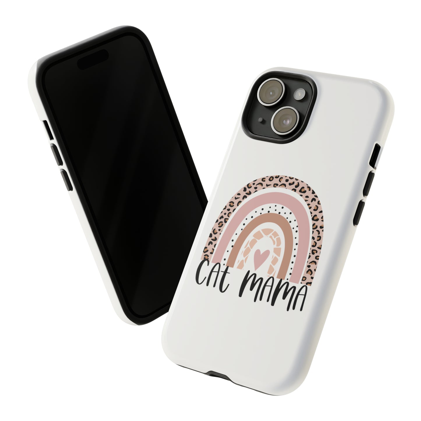 Cat Mom Tough Phone Cases