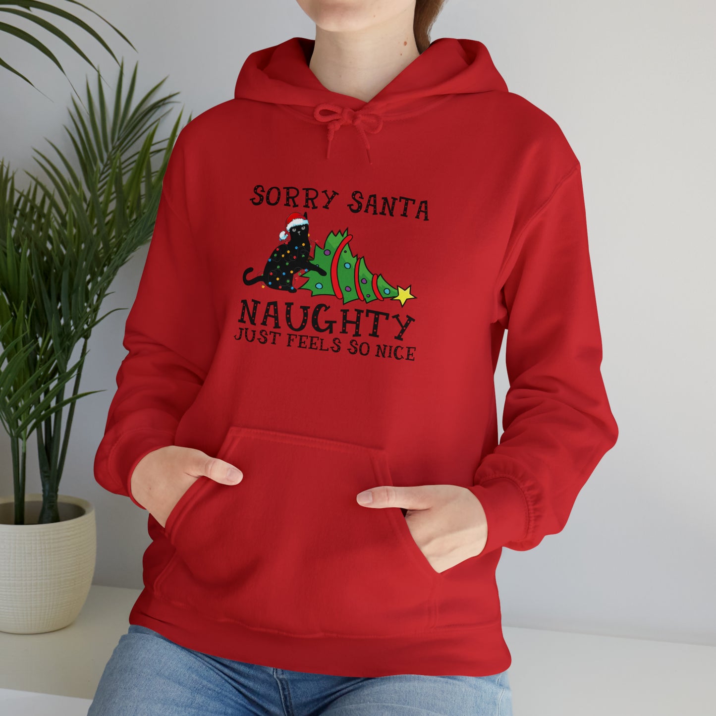 Naughty Unisex Heavy Blend™ Hooded Sweatshirt