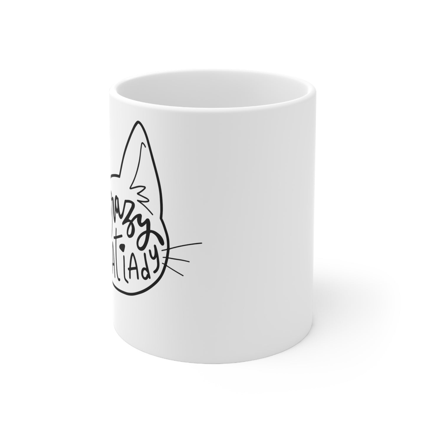 Crazy Cat Lady Ceramic Mug 11oz