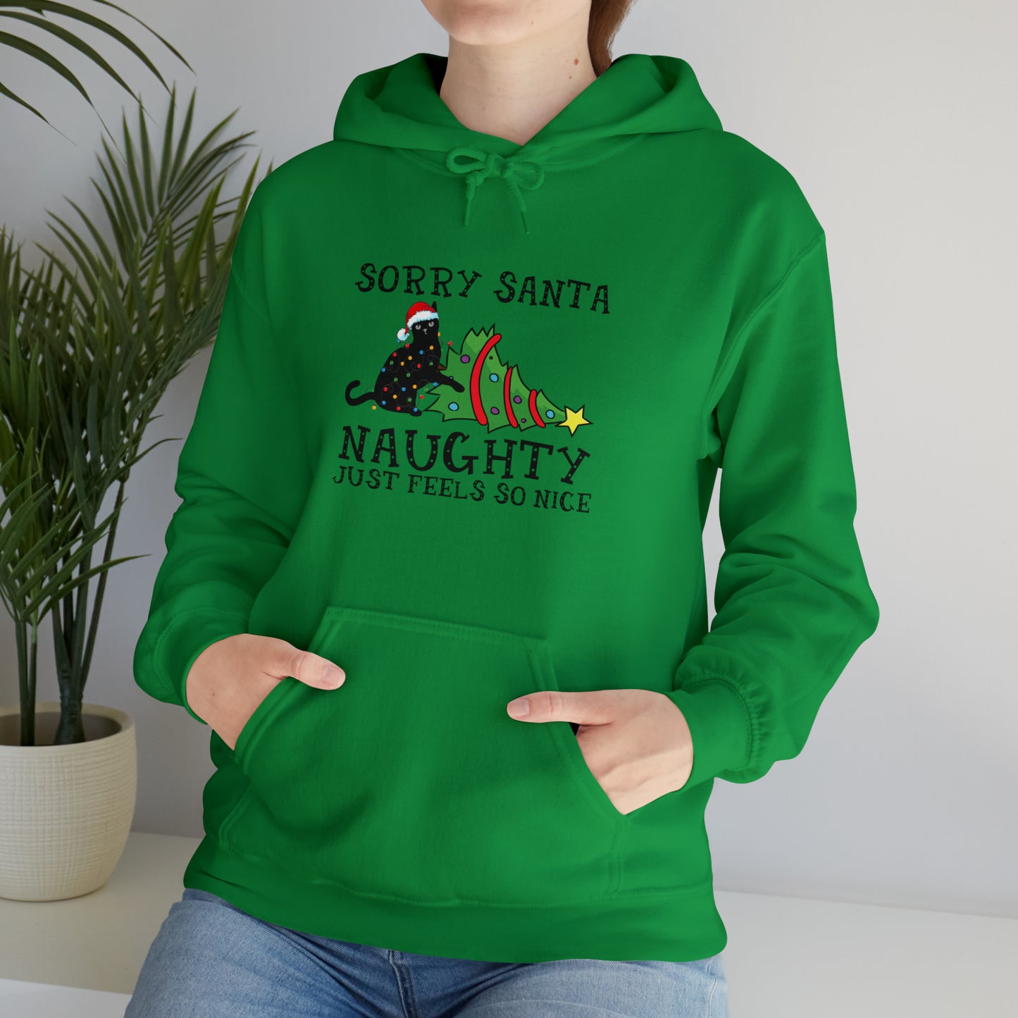 Naughty Unisex Heavy Blend™ Hooded Sweatshirt