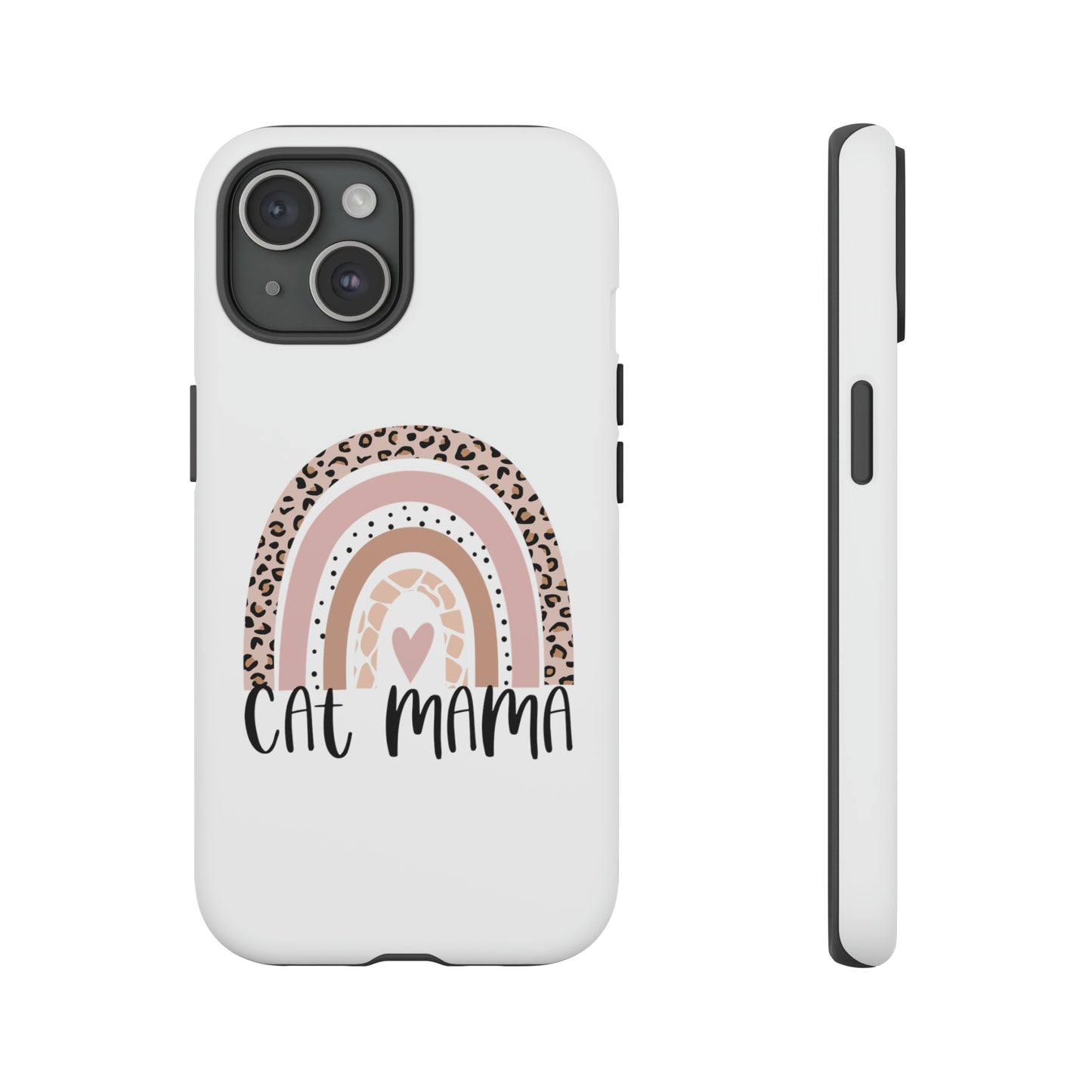 Cat Mom Tough Phone Cases