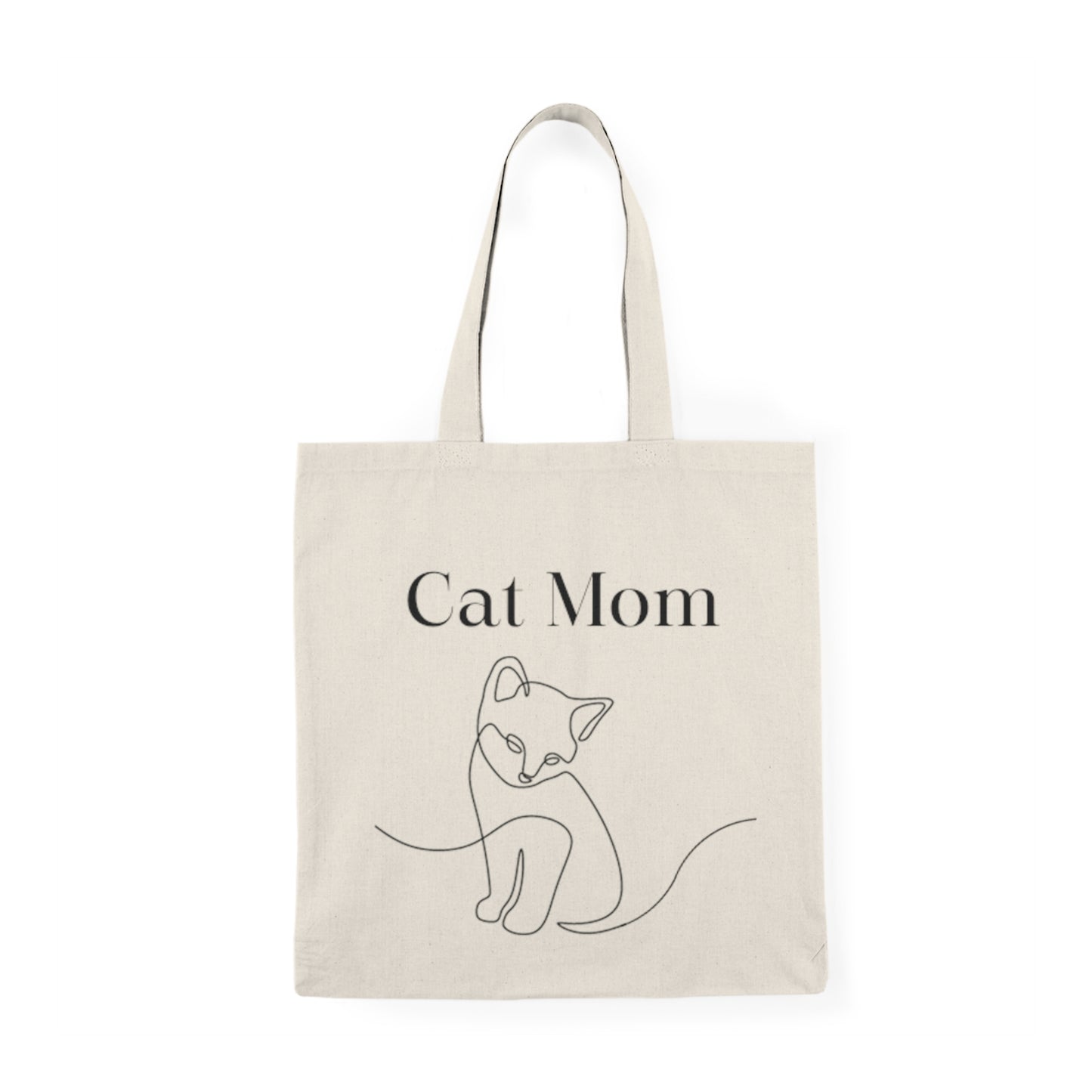 Cat Mom Tote Bag