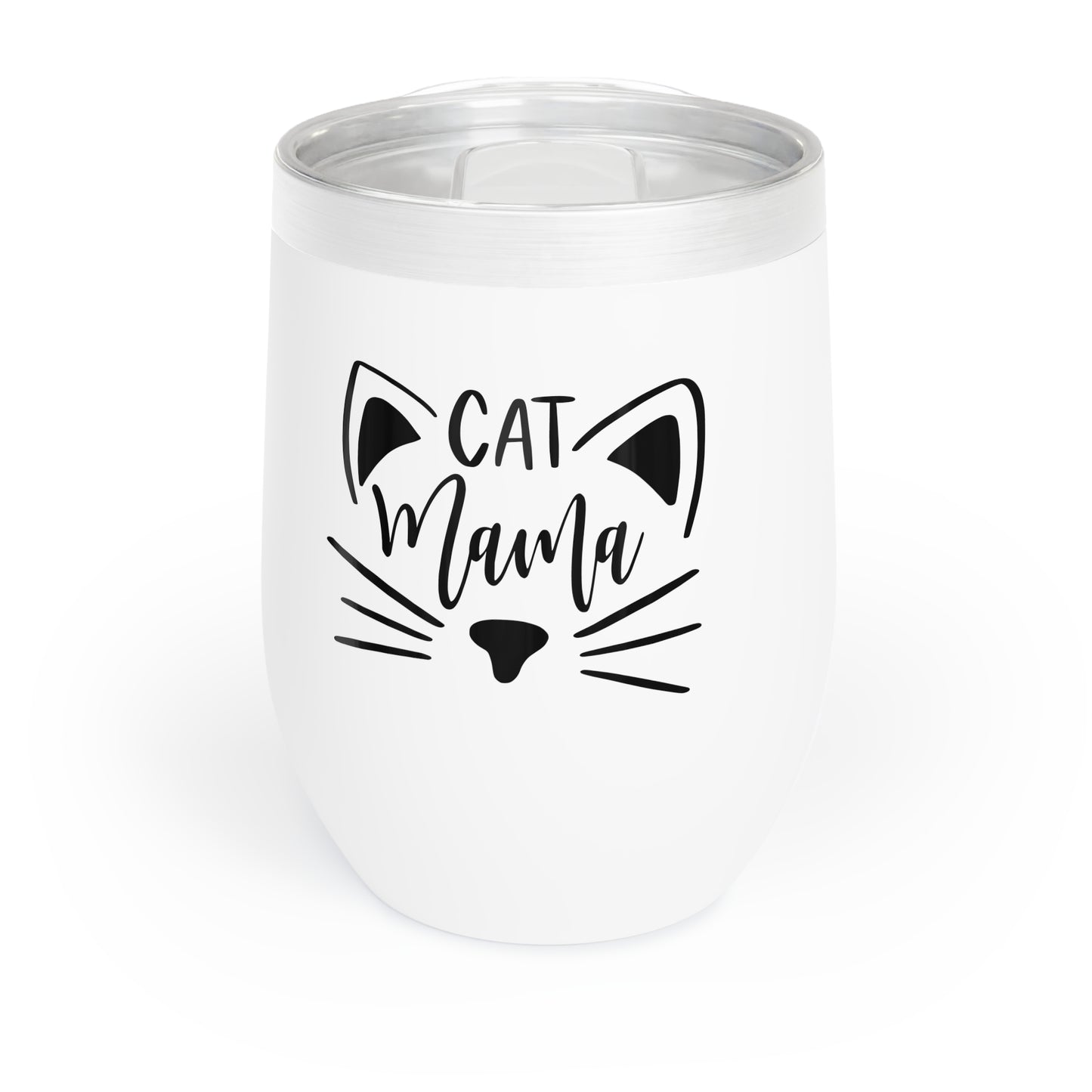 Cat Mama Chill Wine Tumbler