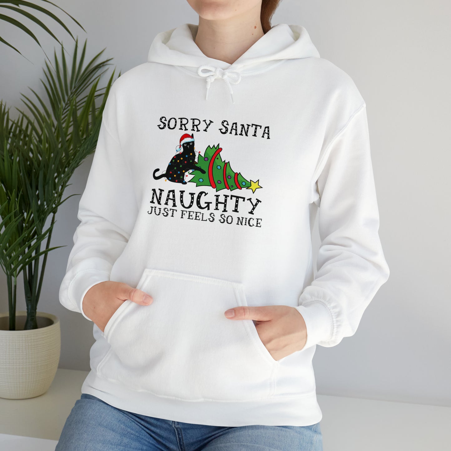 Naughty Unisex Heavy Blend™ Hooded Sweatshirt