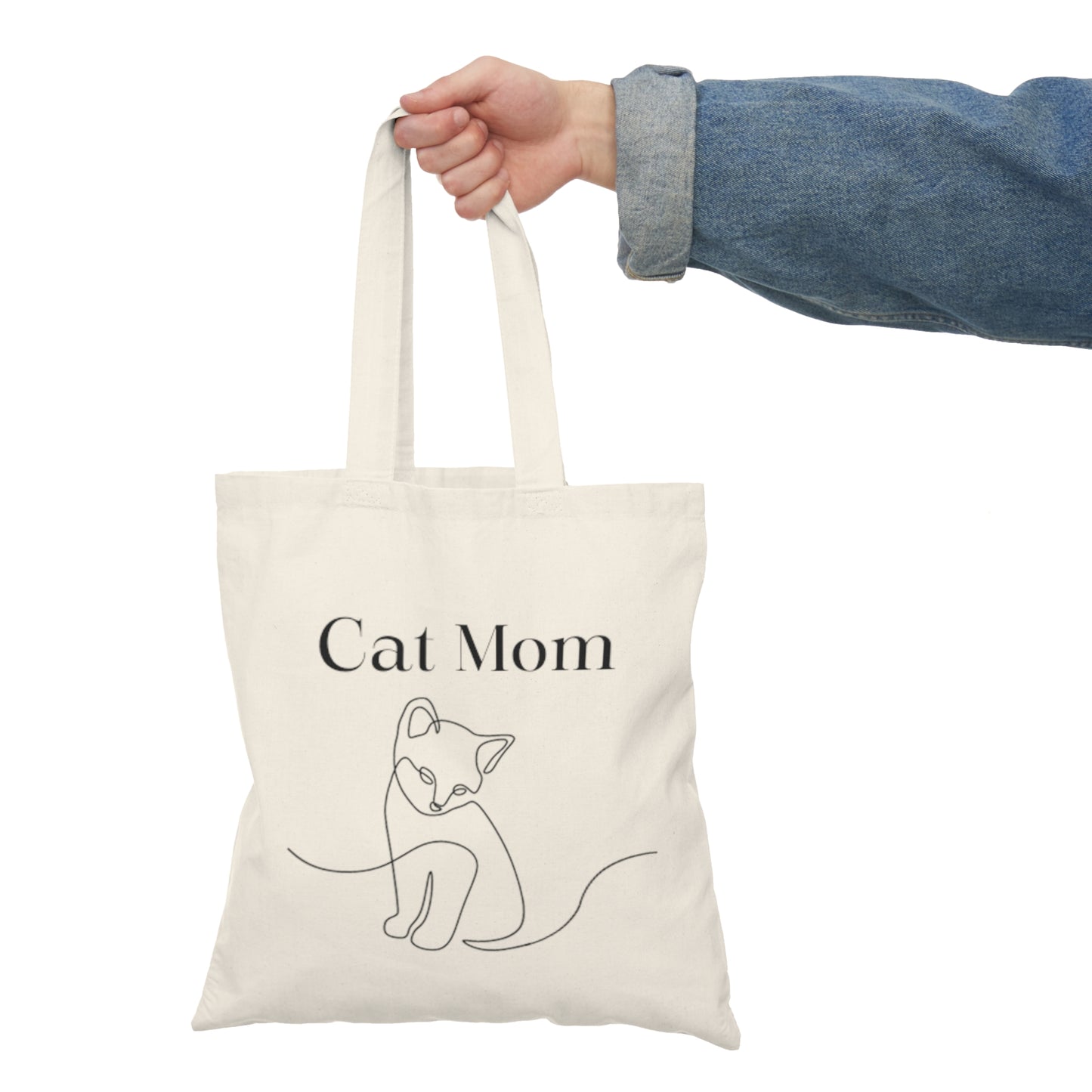 Cat Mom Tote Bag