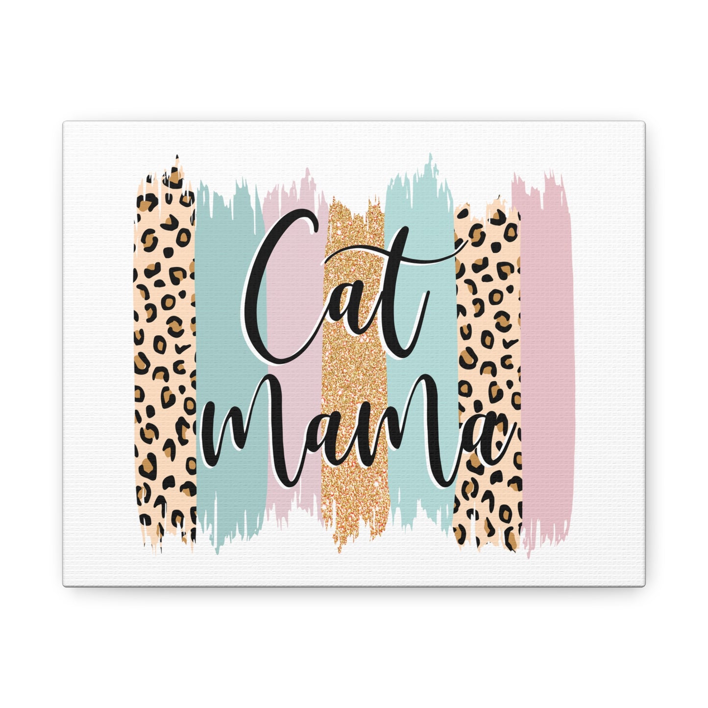 Cat Mom Canvas Gallery Wraps