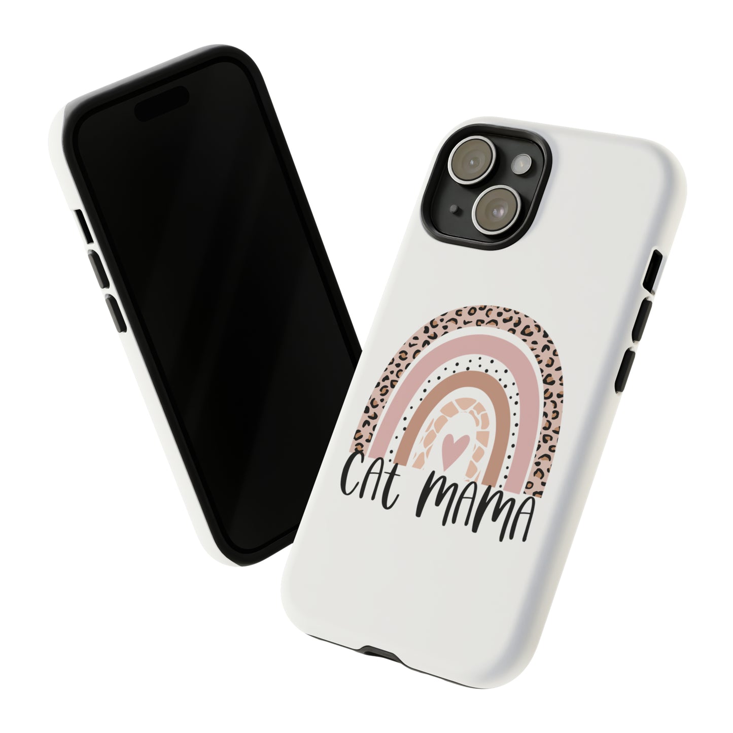 Cat Mom Tough Phone Cases