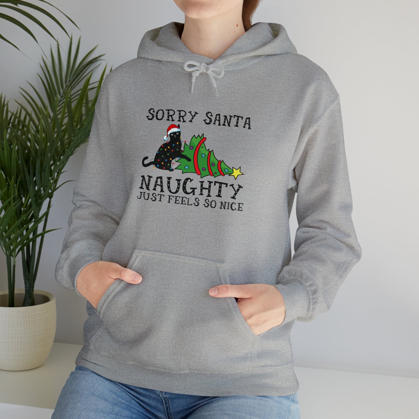 Naughty Unisex Heavy Blend™ Hooded Sweatshirt