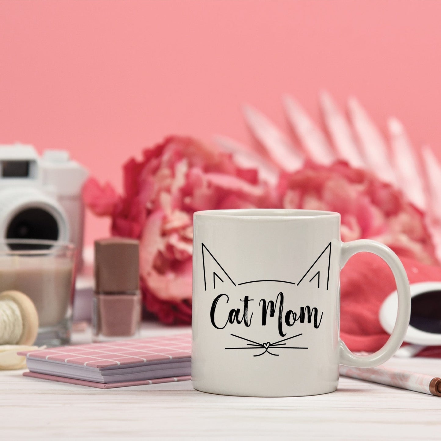 Cat Mom 15oz Mug