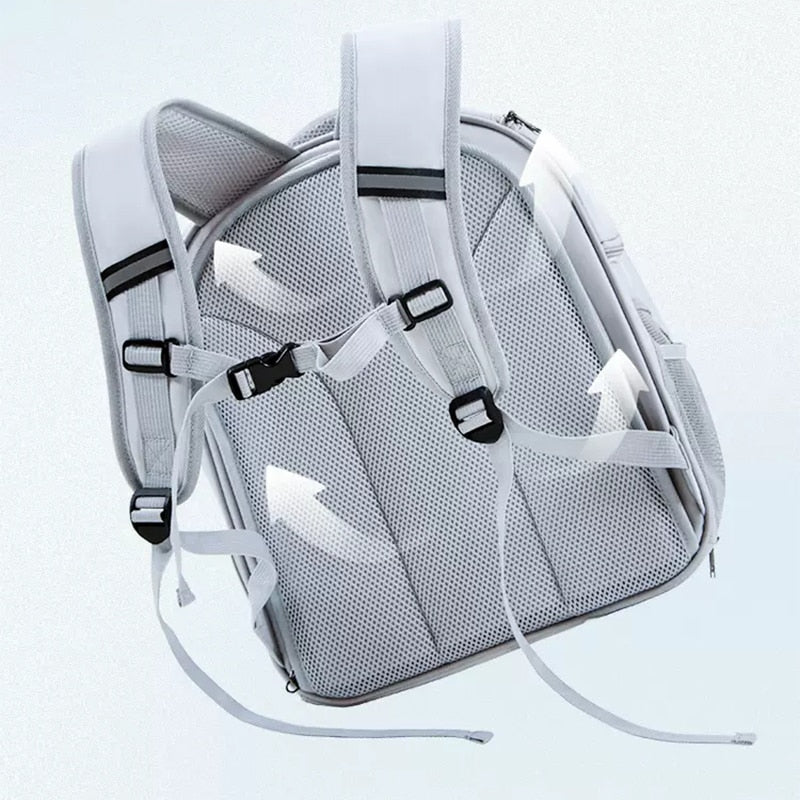 Expandable Mesh Pet Backpack